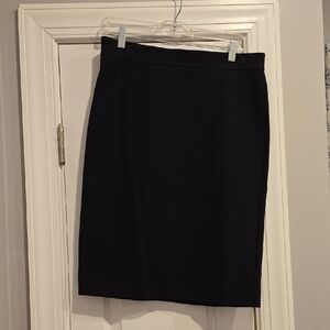 Ann Taylor Classic Black Pencil Skirt
